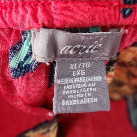 Aerie Pink and Pineapple Sleep Shorts XL - Picture 6 of 10